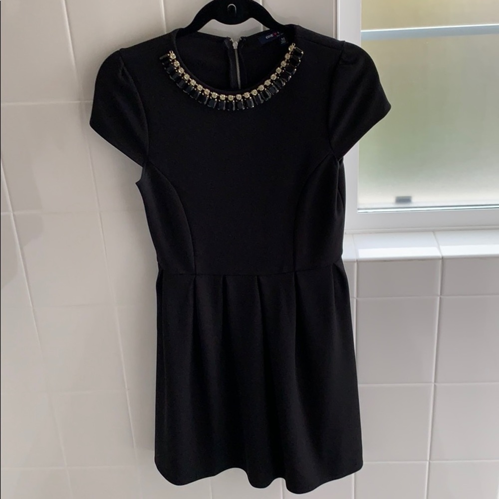 Black One Clothing Dress w/ Necklace detail